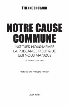 Notre cause commune - Chouard, Etienne