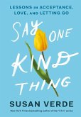 Say One Kind Thing (eBook, ePUB)