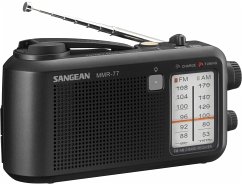 Sangean MMR-77 matt schwarz Notfall/Kurbel Radio