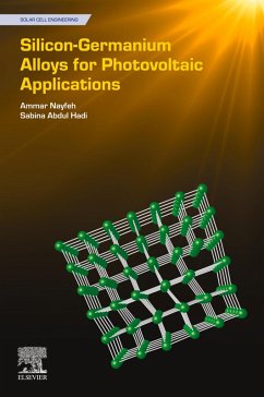 Cover Silicon-Germanium Alloys for Photovoltaic Applications (eBook, ePUB)