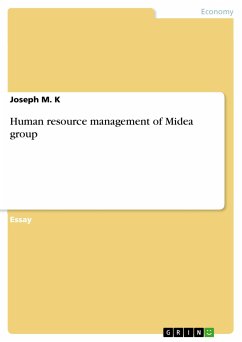 Human resource management of Midea group (eBook, PDF)