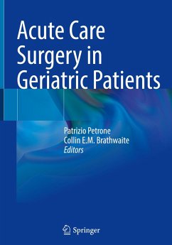 Acute Care Surgery in Geriatric Patients