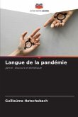 Langue de la pandémie