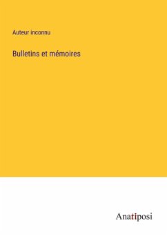 Cover Bulletins et mémoires