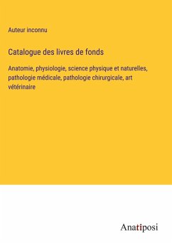 Cover Catalogue des livres de fonds