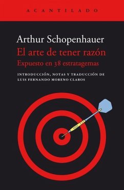 Arte de Tener Razón, El - Schopenhauer, Arthur