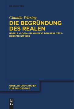 Die Begründung des Realen - Wirsing, Claudia