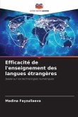 Efficacité de l'enseignement des langues étrangères