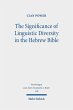 The Significance of Linguistic... - Bild 1