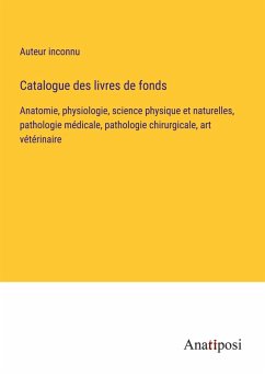 Cover Catalogue des livres de fonds