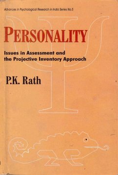 Personality: Issues in Assessment and the Projective Inventory Approach (Advances in Psychological Research in India Series-5) (eBook, ePUB) - Rath, P. K.