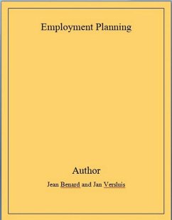 Cover Employment Planning And Optimal Allocation Of Physical And Human Resources (eBook, ePUB)