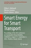 Smart Energy for Smart Transport (eBook, PDF)