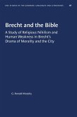 Brecht and the Bible (eBook, ePUB)