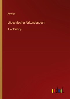 Cover Lübeckisches Urkundenbuch