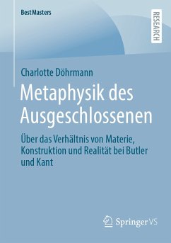 Metaphysik des Ausgeschlossenen (eBook, PDF) - Döhrmann, Charlotte