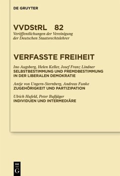 Verfasste Freiheit (eBook, ePUB)
