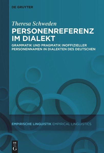 Personenreferenz im Dialekt (eBook, ePUB) Personenreferenz im Dialekt (eBook, ePUB)