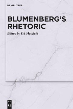 Cover Blumenberg's Rhetoric (eBook, ePUB)