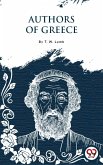 Authors Of Greece (eBook, ePUB)