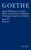 Goethes Werke Bd. 3: Dramatische Dichtungen I / Werke, Hamburger Ausgabe Bd.3, Tl.1 (Mängelexemplar)