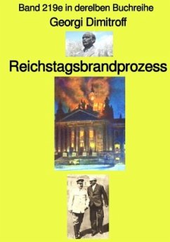 Reichstagsbrandprozess - Band 2119e in der gelben Buchreihe - Farbe - bei Jürgen Ruszkowski - Dimitroff, Georgi