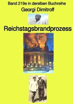 Reichstagsbrandprozess - Band 2119e in der gelben Buchreihe - bei Jürgen Ruszkowski - Dimitroff, Georgi