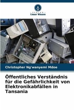 Öffentliches Verständnis für die Gefährlichkeit von Elektronikabfällen in Tansania - Mdoe, Christopher Ng'wanyemi