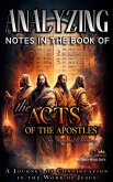 Analyzing Notes in the Book of the Acts of the Apostles: A Journey of Continuation in the Work of Jesus (Notes in the New Testament, #5) (eBook, ePUB)