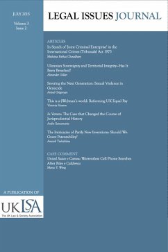 Cover Legal Issues Journal 3(2) (eBook, ePUB)