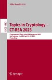 Topics in Cryptology ¿ CT-RSA 2023