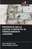 PROPRIETÀ DELLE LASTRE COMPATTE DI FERROCEMENTO LEGGERO