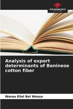 Analysis of export determinants of Beninese cotton fiber - Boi Wosso, Worou Eliel