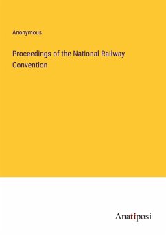 Cover Proceedings of the National Railway Convention