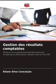 Gestion des résultats comptables