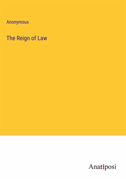The Reign of Law