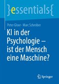 KI in der Psychologie - ist der Mensch eine Maschine? (eBook, PDF)