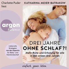 Drei Jahre ohne Schlaf?! (MP3-Download) - Meier-Batrakow, Katharina