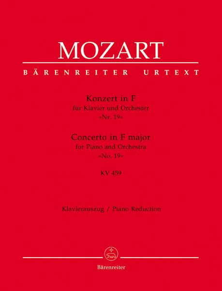 Konzert F-Dur KV459 für Klavier und Orchester für 2 Klaviere