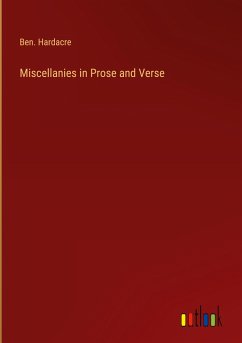 Miscellanies in Prose and Verse