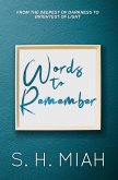 Words to Remember (eBook, ePUB) Words to Remember (eBook, ePUB)