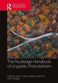 The Routledge Handbook of Linguistic Prescriptivism (eBook, ePUB)