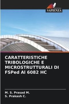 CARATTERISTICHE TRIBOLOGICHE E MICROSTRUTTURALI DI FSPed Al 6082 HC - M., M. S. Prasad;C., S. Prakash