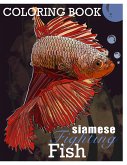 Siamese Fighting Fish Betta Fish Coloring Book