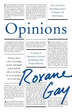 Opinions - Gay, Roxane