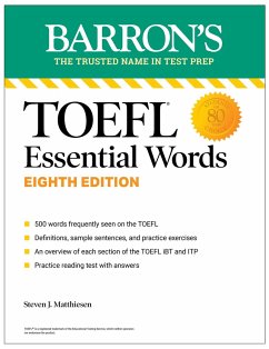 TOEFL Essential Words, Eighth Edition - Matthiesen, Steven J.