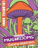 Easy Flow Coloring Book, Mushrooms