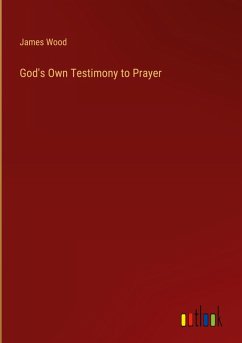 Cover God's Own Testimony to Prayer