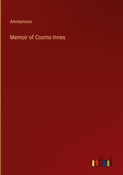 Memoir of Cosmo Innes