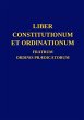 Liber Constitutionum et Ordinationum... - Bild 1